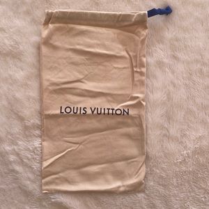Authentic Louis Vuitton dust bag